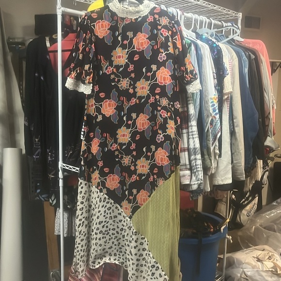 Anthropologie Verb Pallavee Singhee Floral Lace size medium Dress - Picture 3 of 17